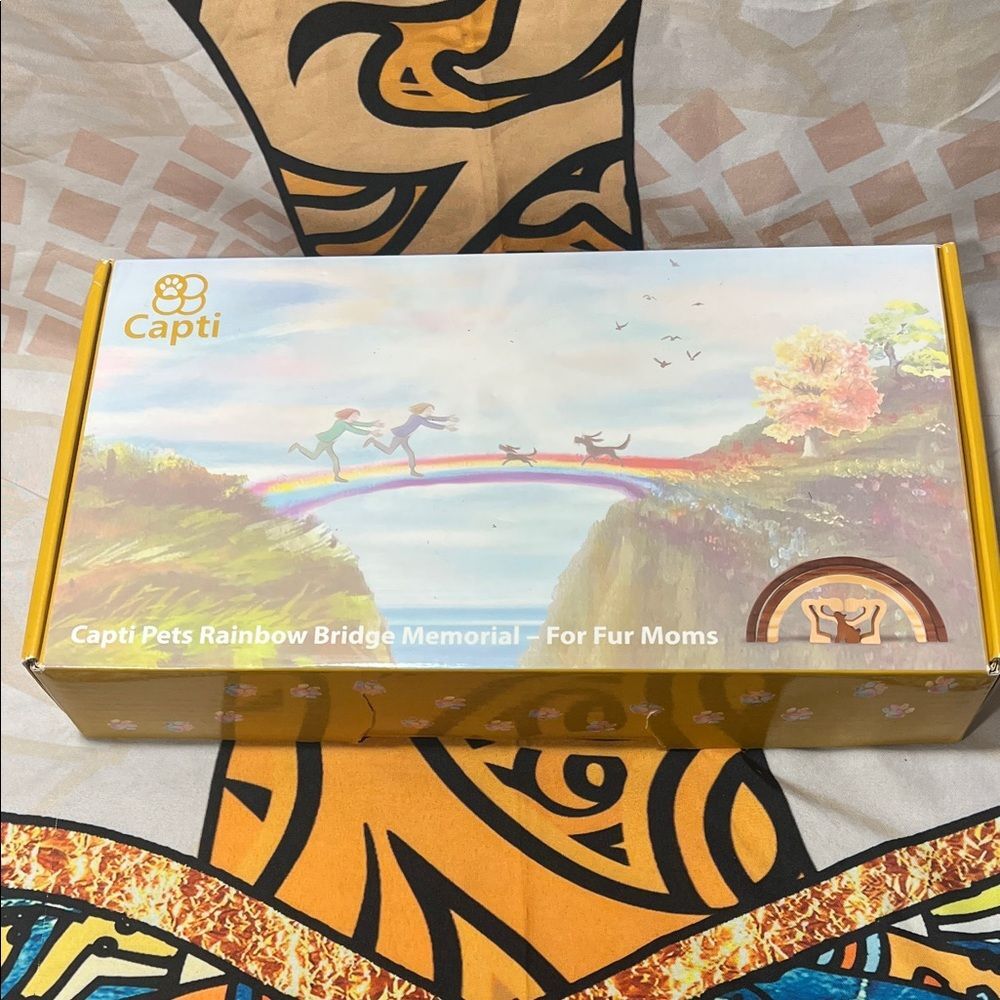 Capti Pets Rainbow Bridge Memorial Box